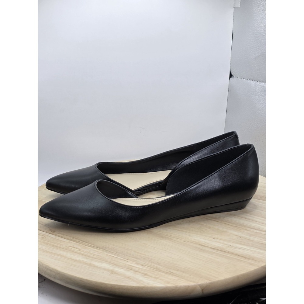 Women's Size 9M - Nine West Saige Slip-On Flats Black
